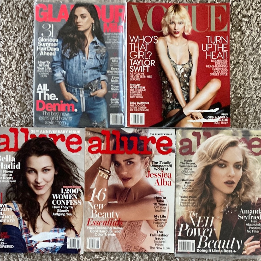 5 Fashion Magazines 2016 Collection